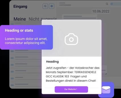 WhatsApp- Beratung über Chat-Widget